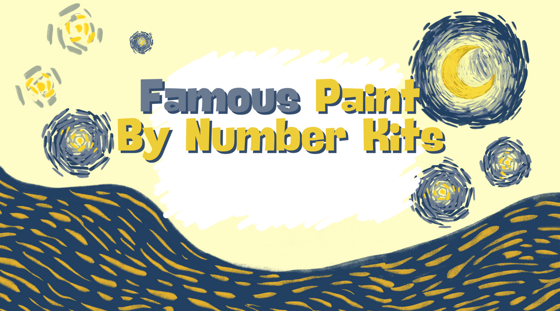 10 Most Popular Famous Paint By Numbers Kits