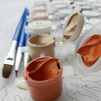 Custom Paint by Number Kit